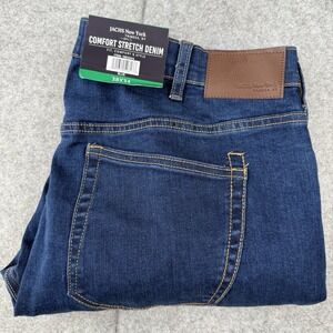 New Jachs New York Men's Comfort Stretch Denim Jeans‎ Men's 38x34 Blue Fit 38x33